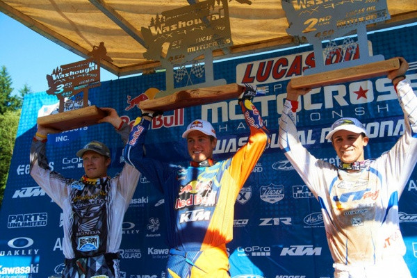 450-kuutioisten podium. Kuva: Hoppenworld.com