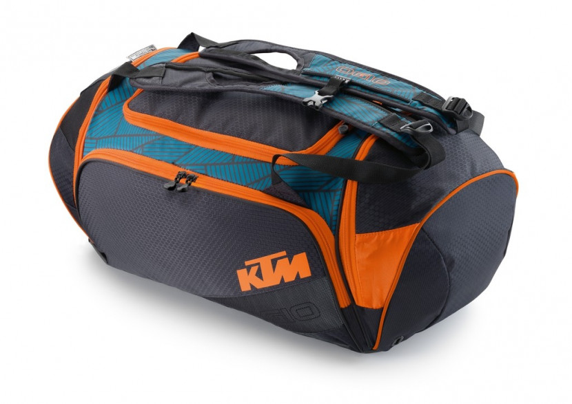 Motopalvelun ja OFFROADPron kilpailussa voi voittaa mm. KTM AllOver Duffle Bag -laukun.