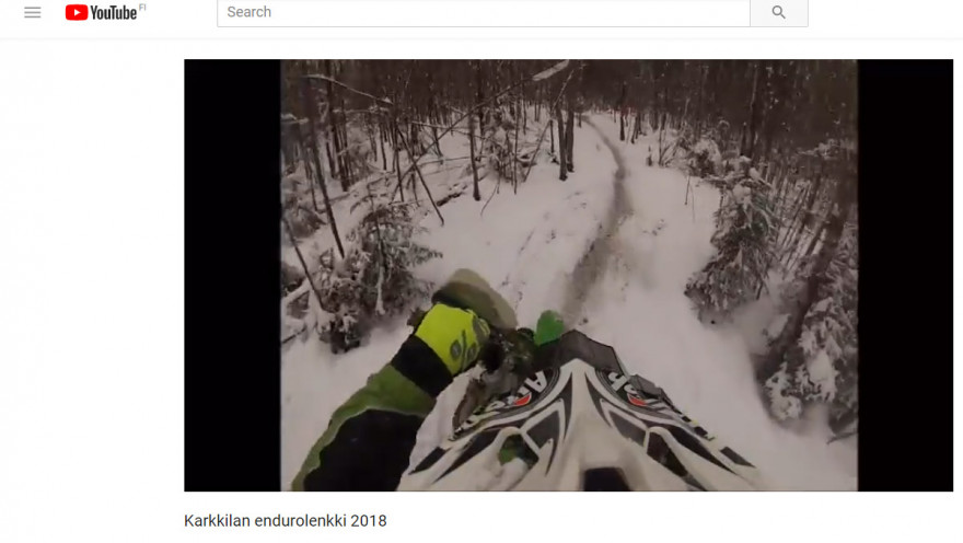 Karkkilan Moottorikerho, talvienduro