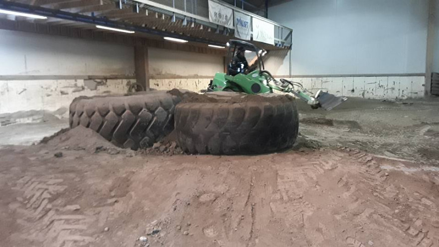 Dynaset, Offroad Areena, sisärata, hallirata, Ylöjärvi