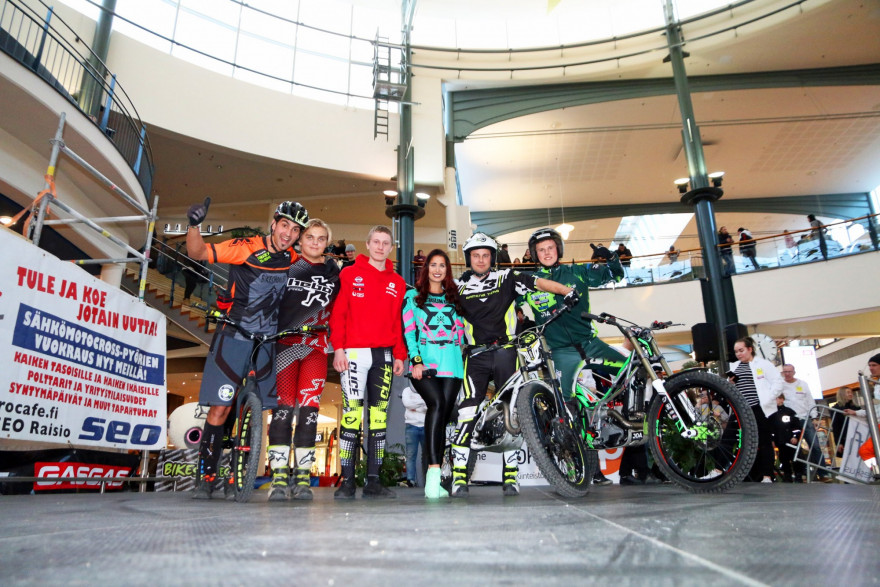 Mylly Trial, Kauppakeskus Mylly Trial, kauppakeskus Mylly, trial, Javi Alonso, Leevi Lindqvist, Henry Vierimaa, Helena Riihitupa, Joa Hindren, Timo Myöhänen