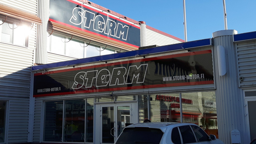 Stormin Jyväskylän-myymälä.