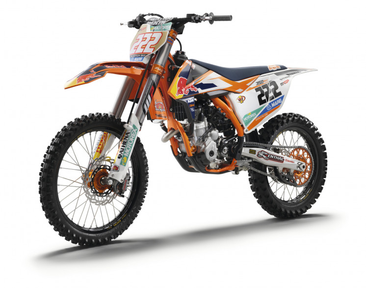 KTM 350 SX-F Factory 2015.