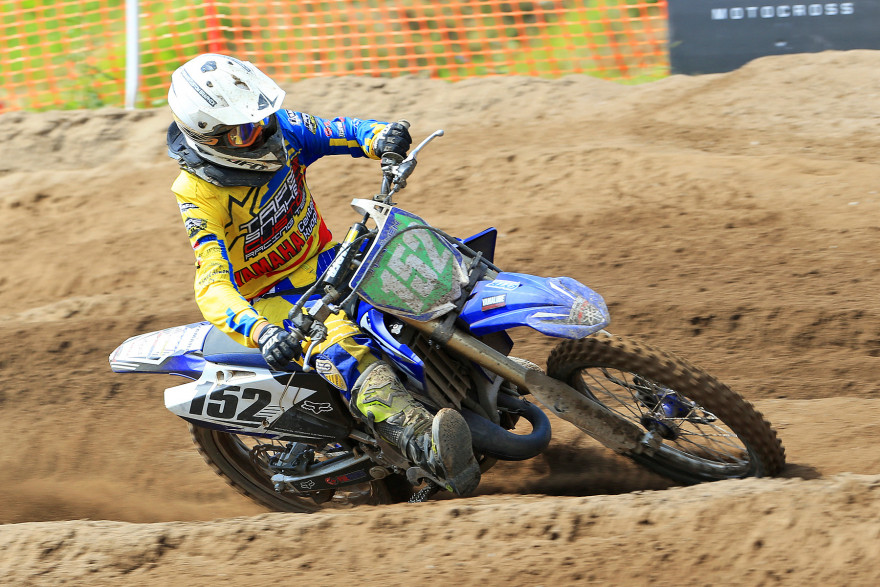 Santeri Keränen edustaa Suomea Yamaha YZ125 Cupissa.