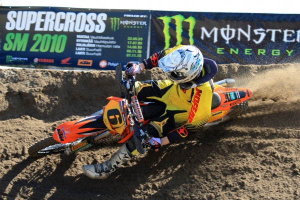 Toni Eriksson ajoi jälleen hyvän kilpailun.