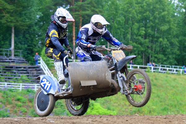 Suomenmestarit Matti Sipilä ja Marko Dammert