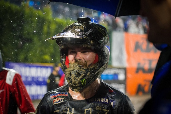 Aaron Plessinger viihtyi kurassa ja haastavissa olosuhteissa. Plessingerin vauhti ei ollut hyvää kuivassa säässä ajetuissa aika-ajoissa