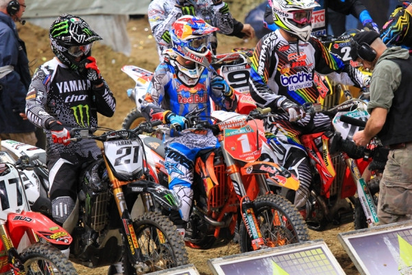 Kotiyleisön suosikit Gautier Paulin ja Marvin Musquin.