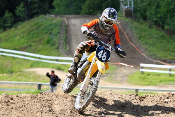 Antti Hänninen oli nopein MX C/B-luokan A ryhmän toisessa lähdössä.