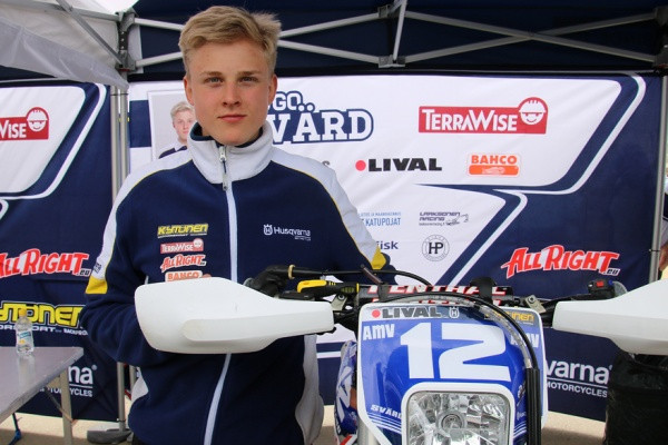 Hugo Svärd joutuu jättämään Espanjan osakilpailut ajamatta. Kuva: Kari Raitanen