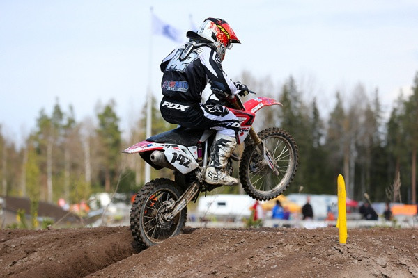 Jere Haavisto voitti MX C/A -luokan toisen erän.