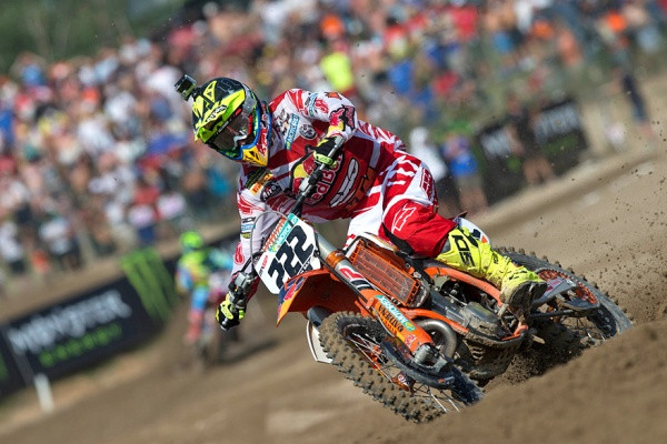 Tony Cairoli nähdään Loketissa 350-kuutioisen pyörän ohjaimissa. Kuva: Ray Archer