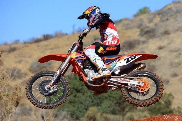 Marvin Musquin oli hyvässä vauhdissa ja voitti Genevan supercrossin kaksi viikkoa sitten.