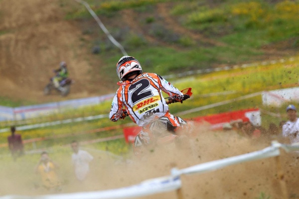 Eero Remes oli Riihimäen nopein lauantaina. Edmunds J. KTM Images