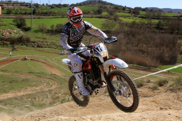 Juha Salminen torstain testipätkällä Espanjassa. Kuva: Xracing