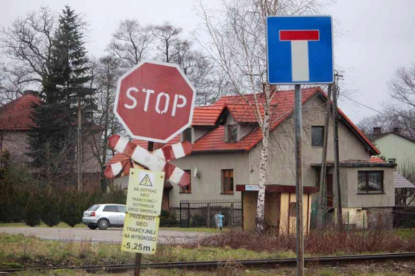 Navigaattori ohjasti meidät nopeinta reittiä