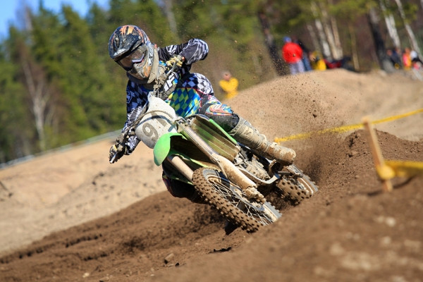 Tomi Paananen oli nopein MX B-luokassa.