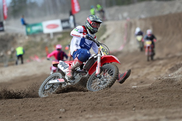 Karl-Robert Reiniken toinen erä jäi kesken. Kuva: Jani Hovi / Xracing