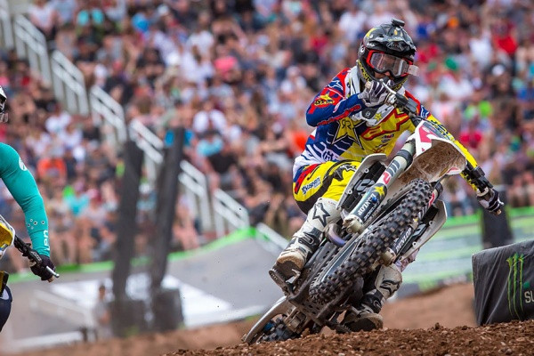 Jason Anderson ei pystynyt varmistamaan mestaruutta vielä. Kuva: Simon Cudby