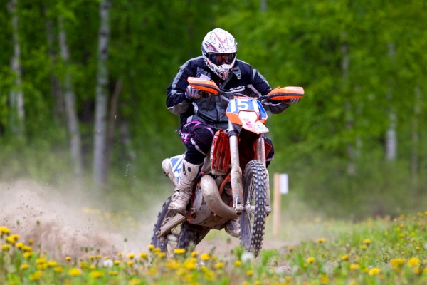 Veteraanien nopein oli Karri Tikkanen voittaen samalla luokkansa V40