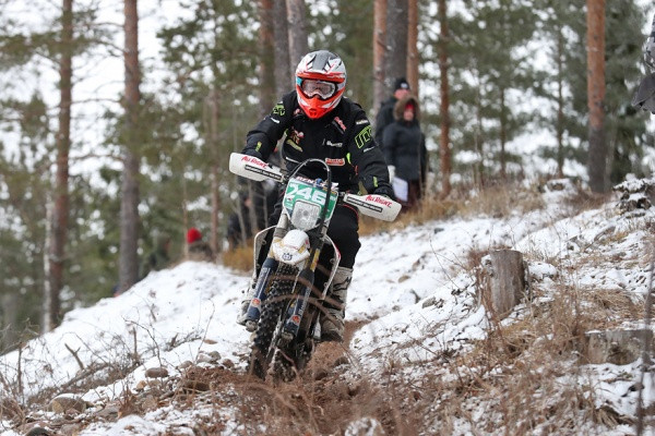 Eemil Pohjola on noussut toiseksi kilpailussa.Kuva: Jani Hovi / Xracing