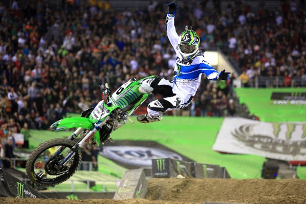 Ryan Villopoton hurja lento. Kuva: Xracing