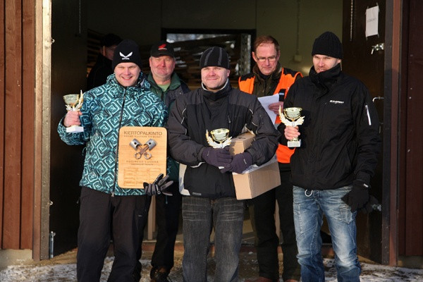 Marko Tarkkalan johtama John Deere Forestry -joukkue oli nopein business luokassa.