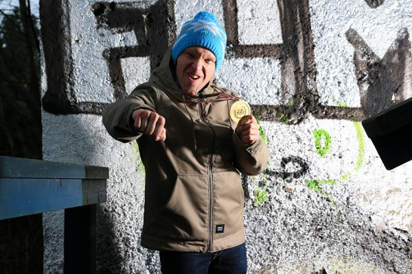 Eero Remes juhli ensimmäistä maailmanmestaruuttaan vuonna 2015. Kuva: Jani Hovi / Xracing