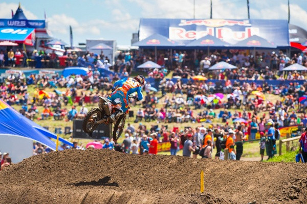 Marvin Musquin tuli kauden kolmanteen osakilpailuun pikkuluokan pistekärjessä. Kuva: Simon Cudby