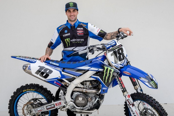 Davi Millsaps nähdään ensi kaudella Cooper Webbin tiimikaverina. Kuva: Yamaha