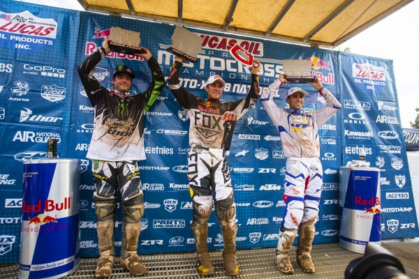 Southwickin podium. Kuva: Hoppenworld.com