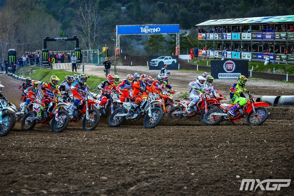 EMX125-luokas startti Trentinosta. Kuva: MXGP