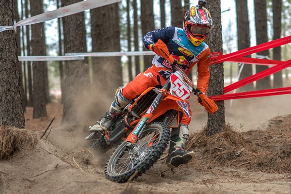 Kailub Russell teki onnistuneen paluun sarjaan kolmen vuoden tauon jälkeen ja otti voiton avauspäivänä. Kuva: Rob Mitchell