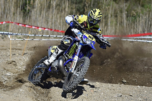 Matti Seistola jäi sekunnin erolla toiseksi. Kuva: TeamCHRacingSherco