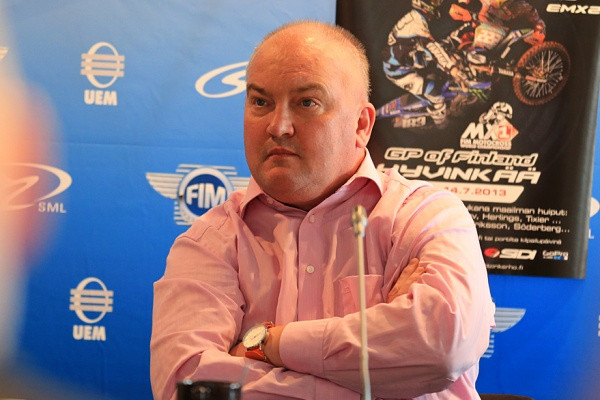 Hyvinkään kaupunginjohtaja Raimo Lahti näkee MM-motocrossin merkittävänä Hyvinkään kaupungille. Kuva: Xracing