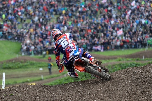 Jeffrey Herlings voitti MX Open -luokan karsintaerän. Kuva: Jani Hovi / Xracing