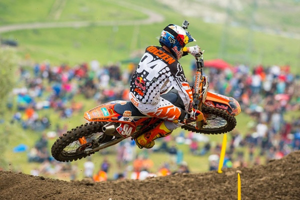Ken Roczen jatkaa taistelua sarjan mestaruudesta. Kuva: Simon Cudby