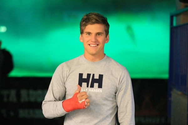 Paavo Honkasen käsi on vielä kipsissä Sardian Six Days endurossa sattuneen kaatumisen jälkeen.