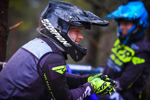 Eero Remes on parhaillaan harjoittelemassa Ruotsissa. Kuva: Johansson Yamaha Racing