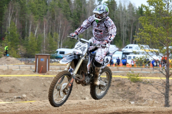 Jussi Kariniemi oli MXB-luokan nopein.