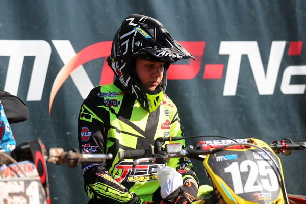 Emil Weckman saalista Latvian EM-kilpailusta yhden pisteen. Kuva: Jani Hovi / Xracing