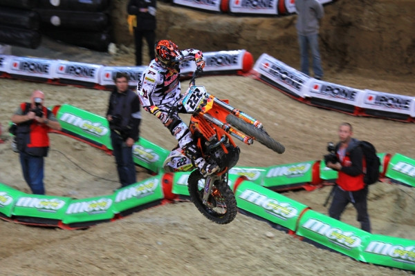 Antonio Cairolin supercross taidoissa on vielä parantamisen varaa.