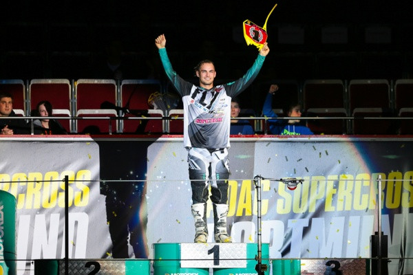 Nicholas Schmidt kruunattiin Saksan supercrossmestariksi. Kuva: Jan Brucke