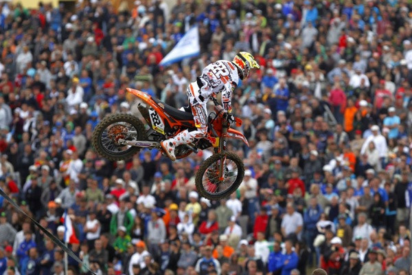 Tony Cairoli vauhdissa Ranskassa. Kuva: Ray Archer / KTM Images