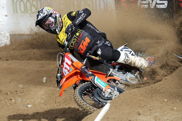 Erki Kahro on lähellä MX1-luokan Suomen mestaruutta. Kuva: Jani Hovi / Xracing