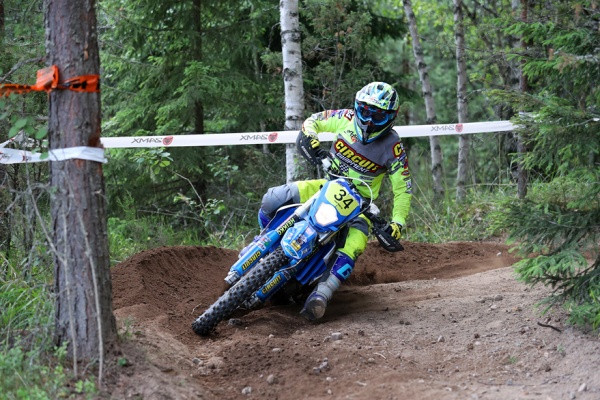 Eero Remeksen menoa Kukonkoivun maastokokeella. Kuva: Jani Hovi / Xracing