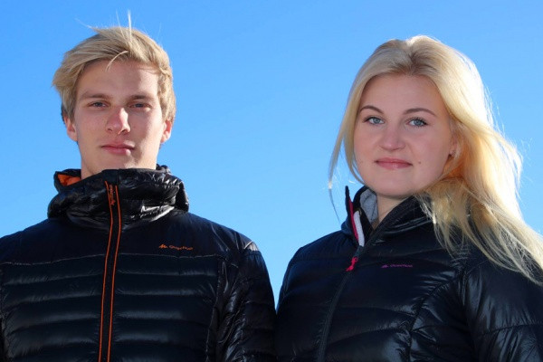 Eemil Helander ja Annamaria Karikuusi starttaavat huomenna yhdessä Päitsille.