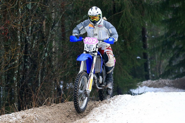 Hanna Mertsalmen menoa Kangasalla.