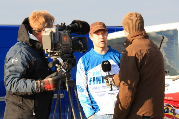 Jari Mattila Ylen tentissä.