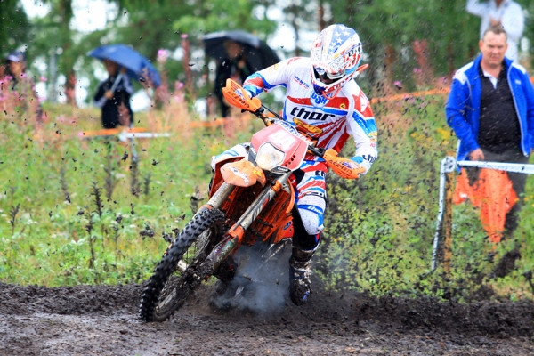 Kurt Caselli viihtyi Uuperin mudassa.